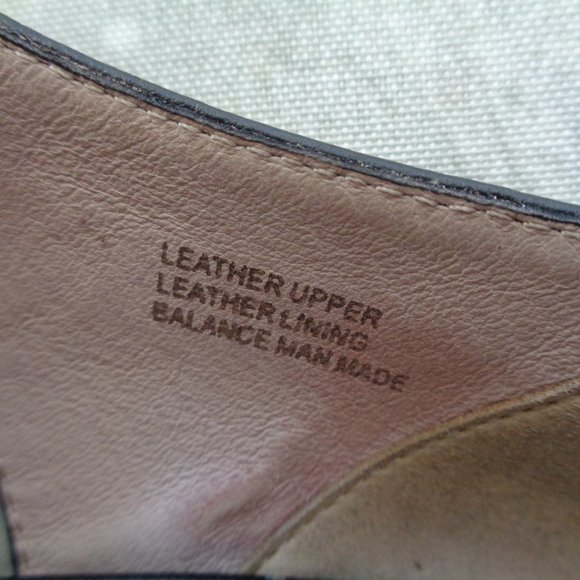 Le Chateau Sexy Black Leather Moda Reflex Heels - Picture 7 of 9